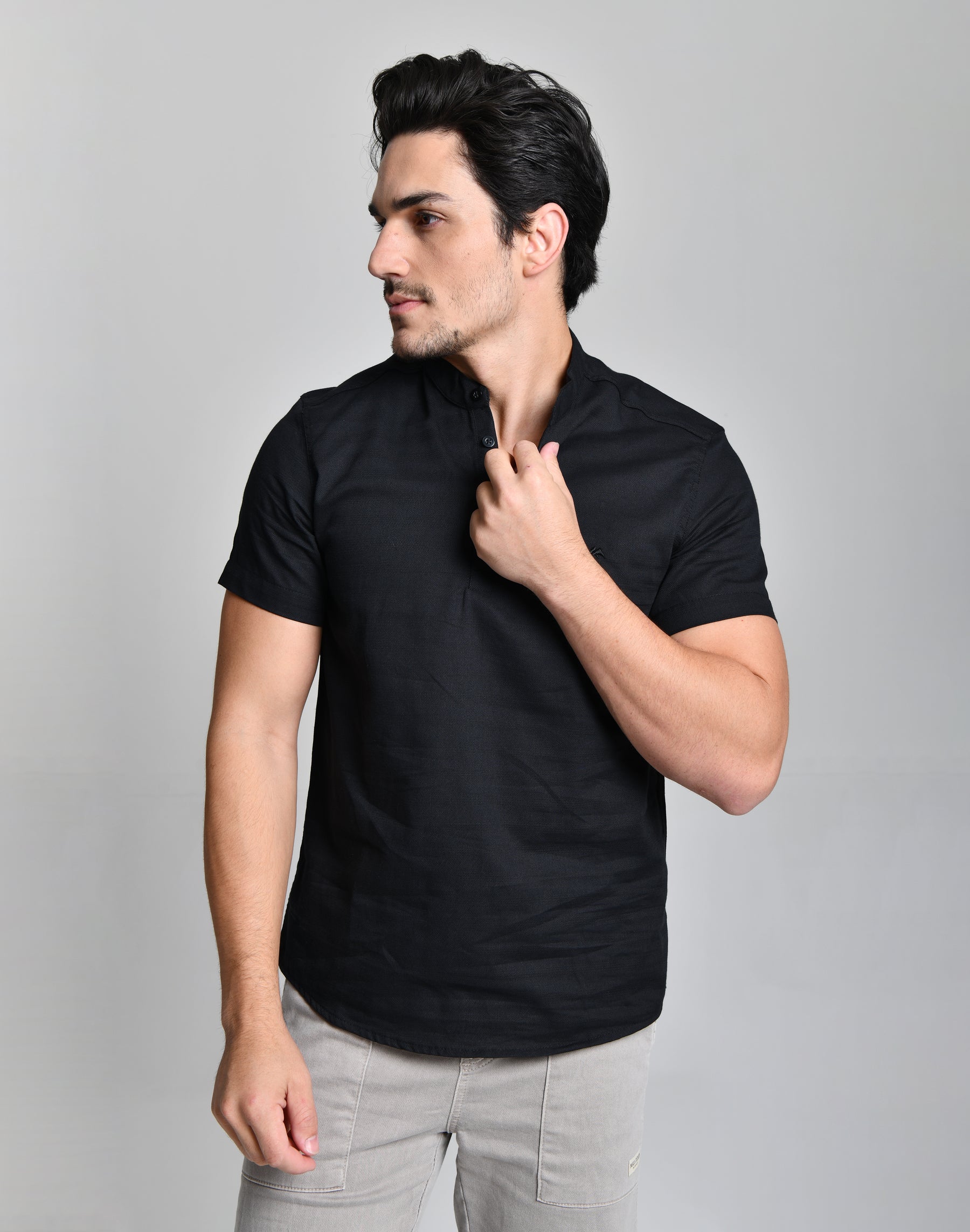 Camisa Gola Padre Manga Curta cod 000535