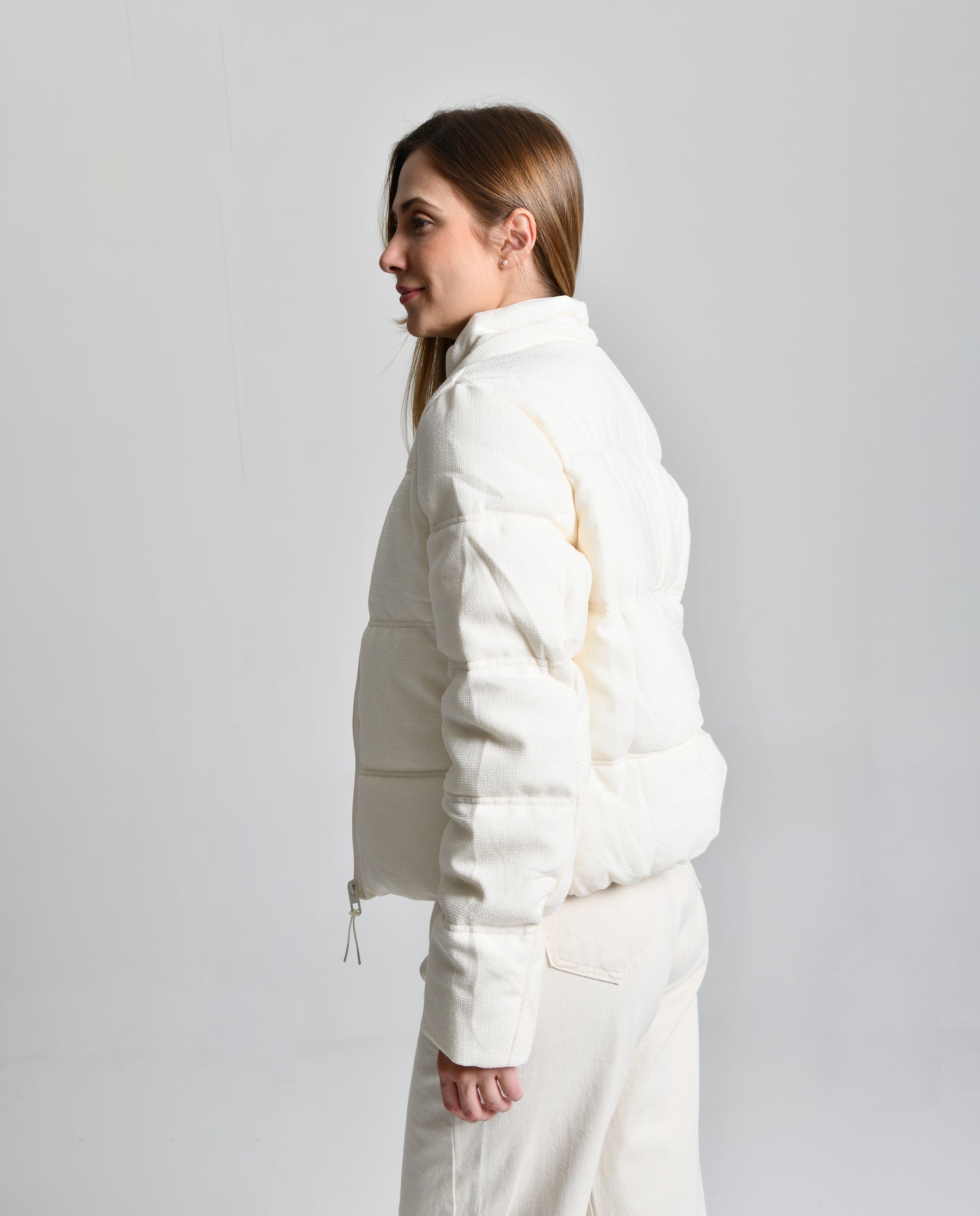 Jaqueta Burguesa Ultra Luxo Branco cod 000427