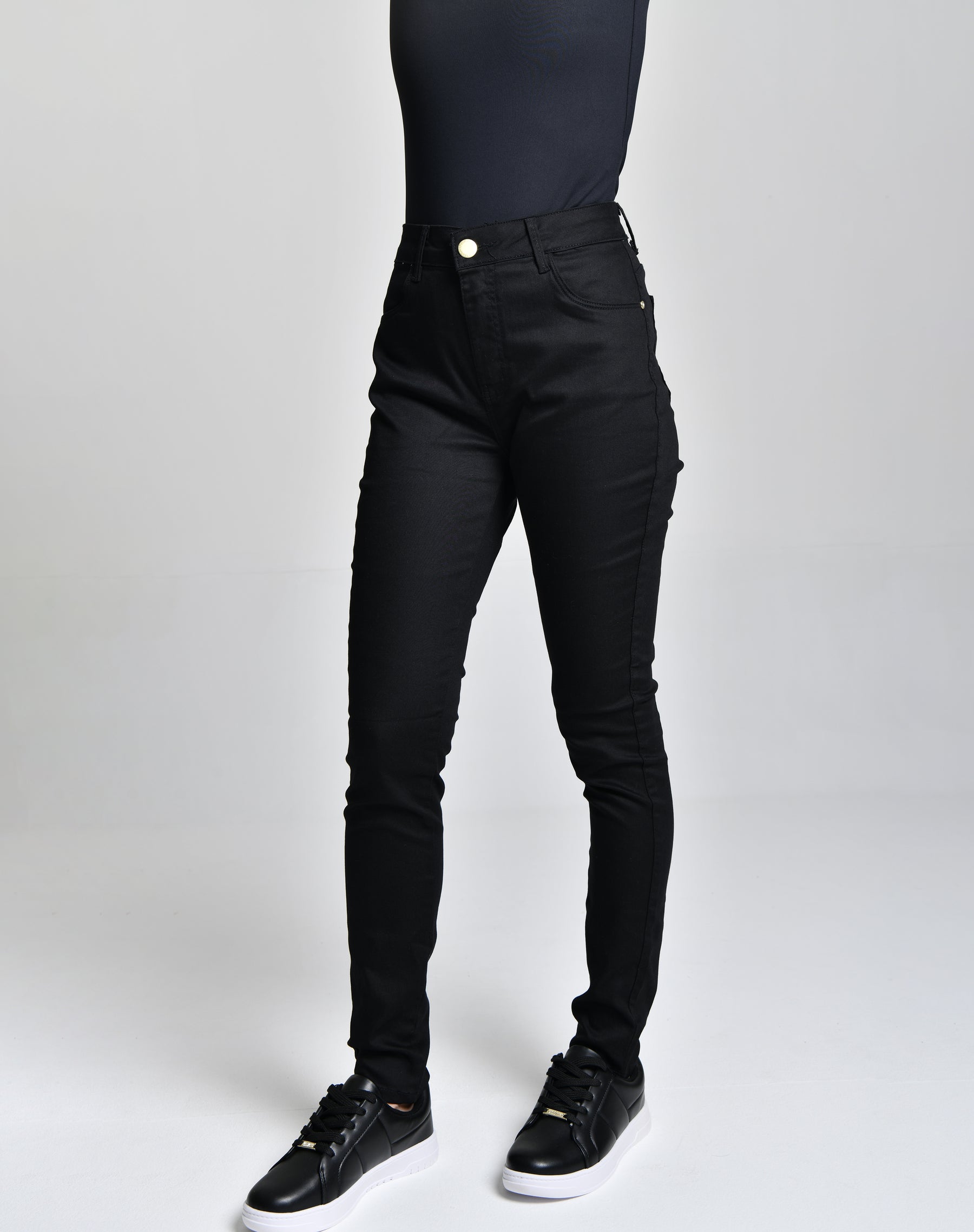 Calça Fem Jeans SKIN preto 5183