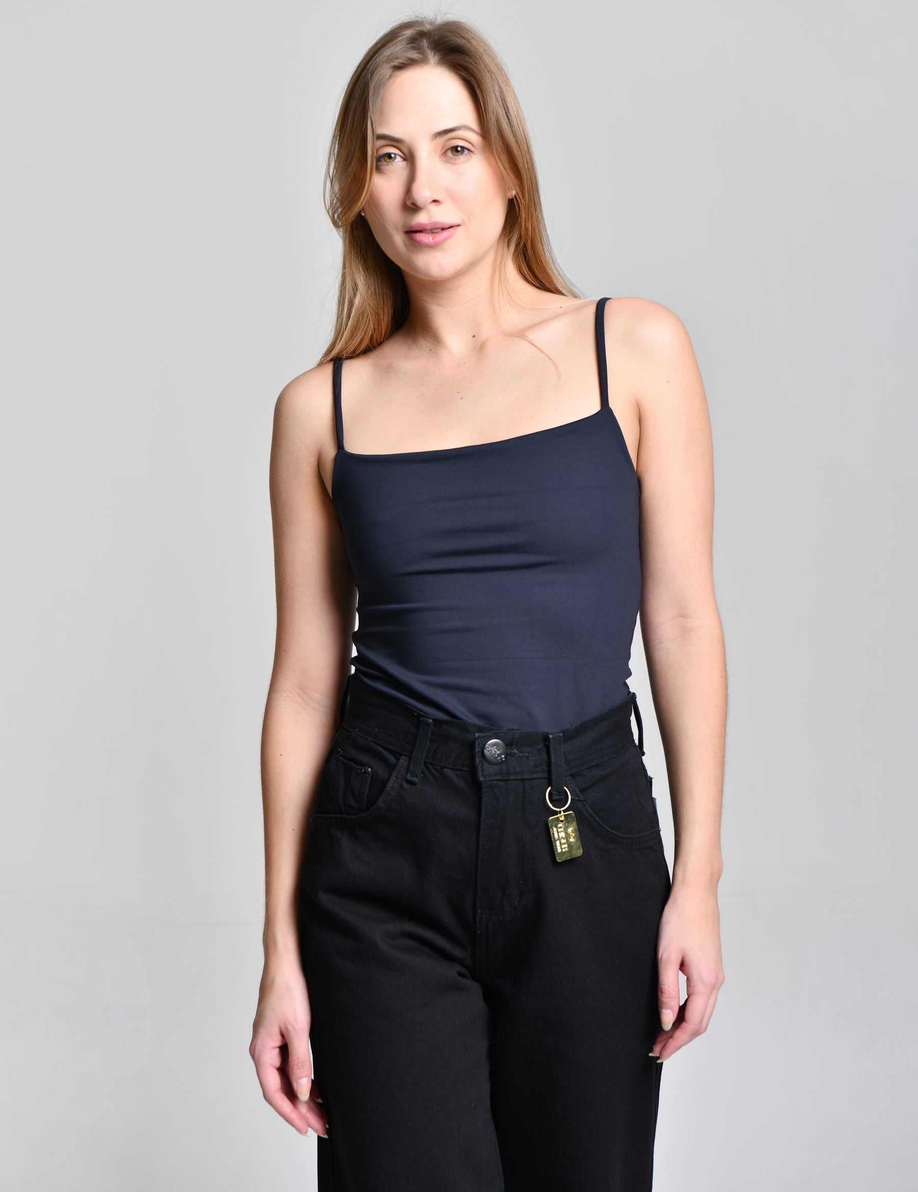 Calça Jeans Preta Boca Larga HiLL cod 000312