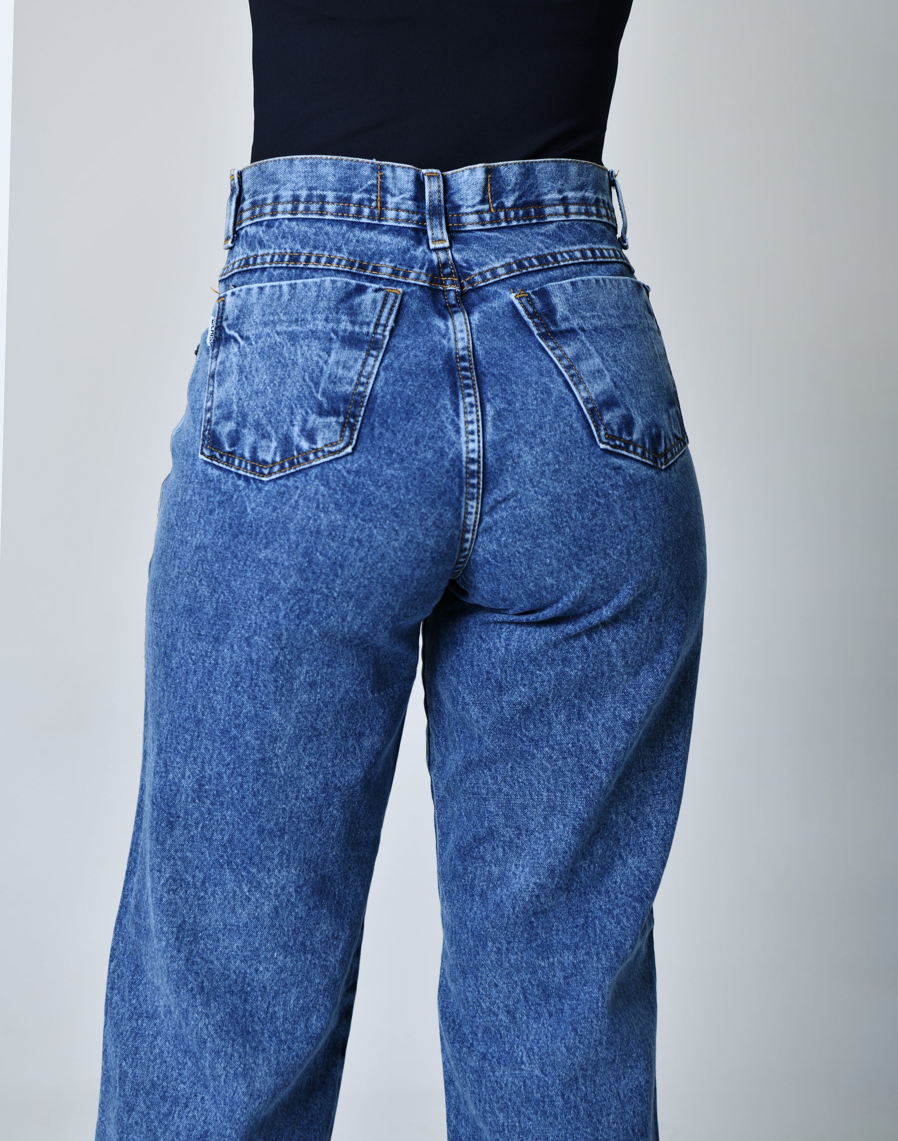 Calça Wide Leg Jeans Médio