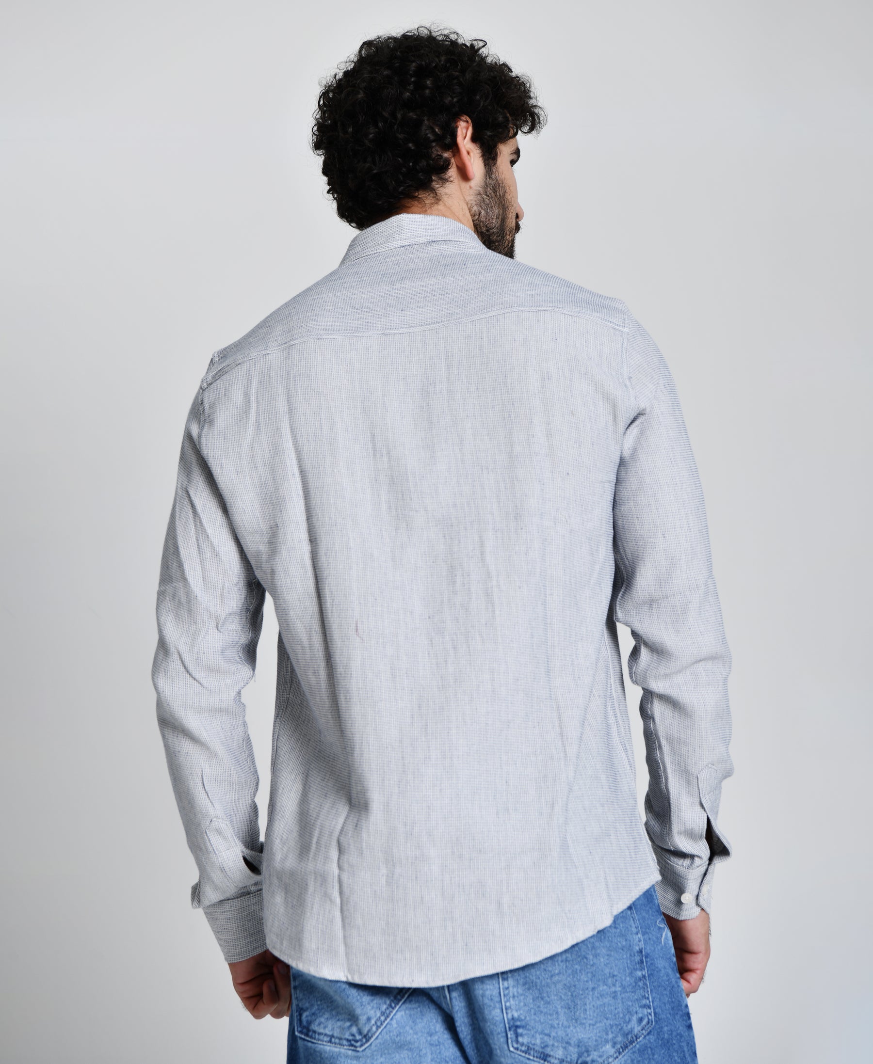 Camisa Social Tradicional 100% Algodão