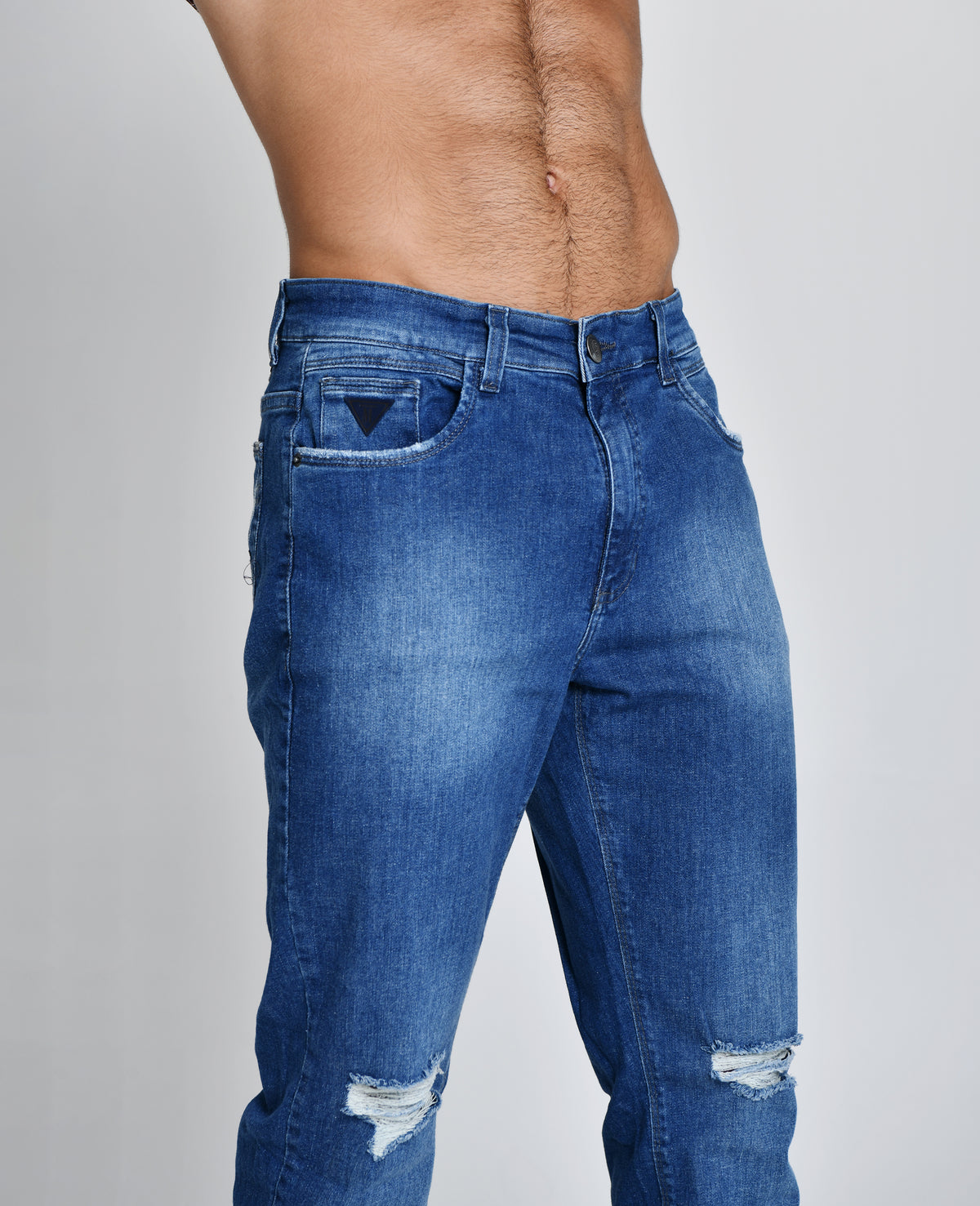 Calça Jeans Destroyed