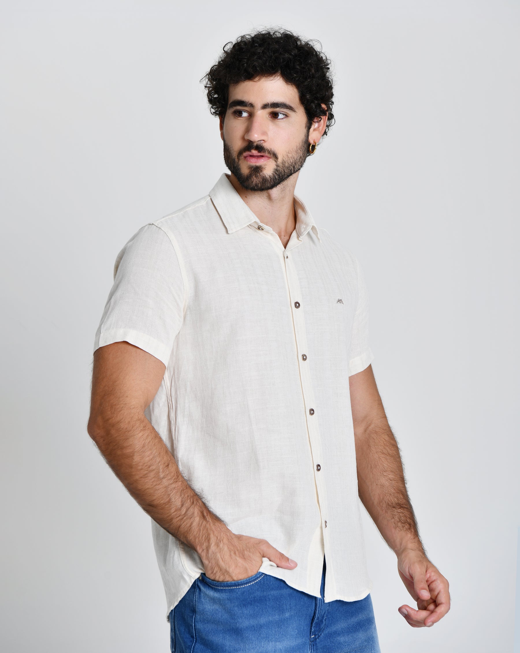 Camisa Rústica de Linho