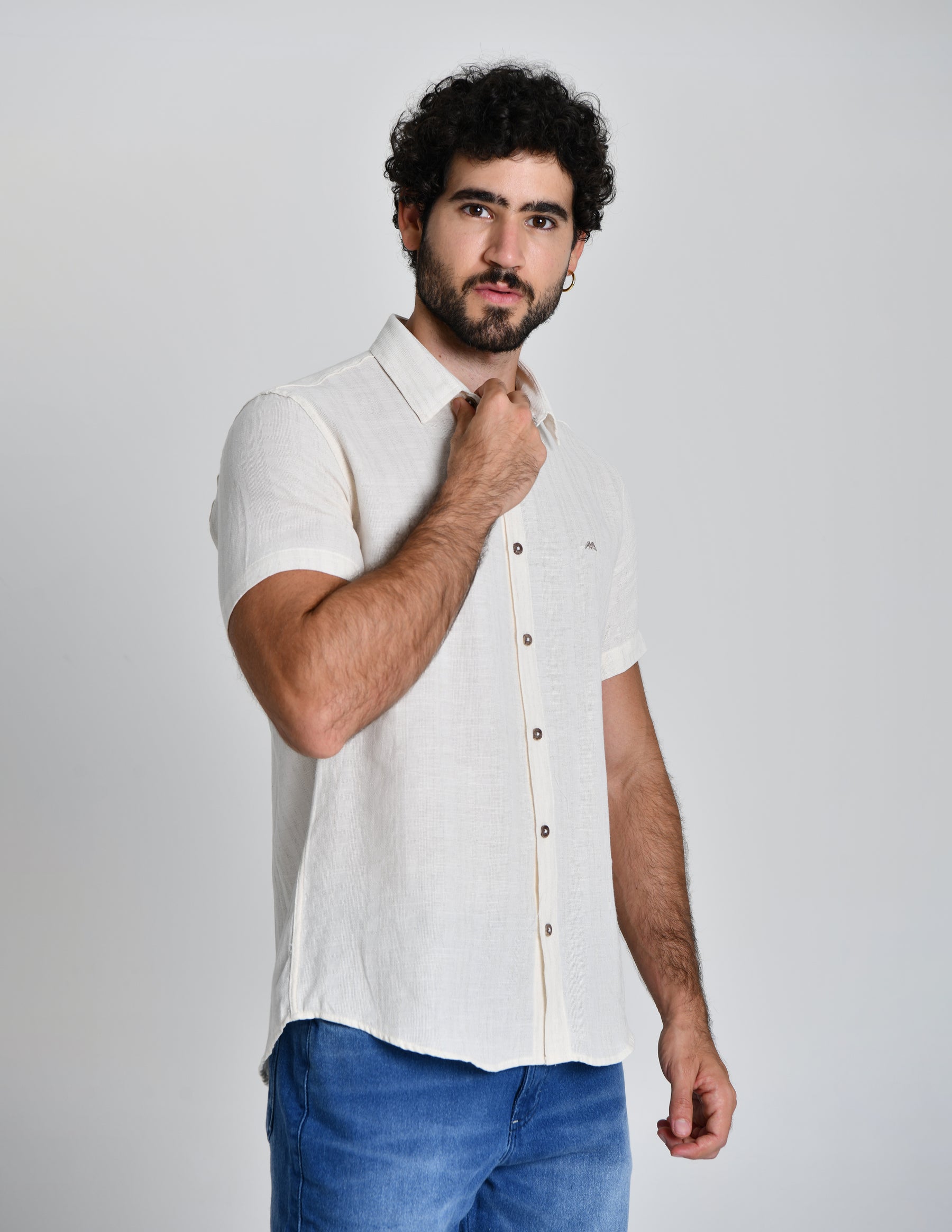 Camisa Rústica de Linho