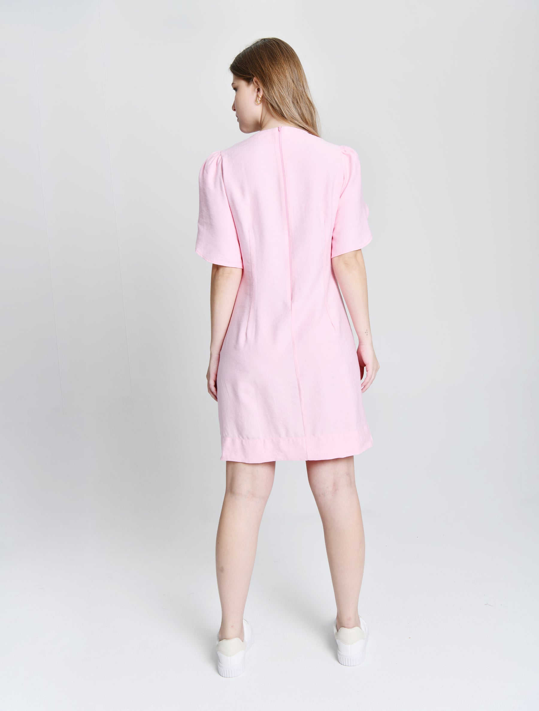 Vestido Alfaiataria Manga Tulipa 6001023