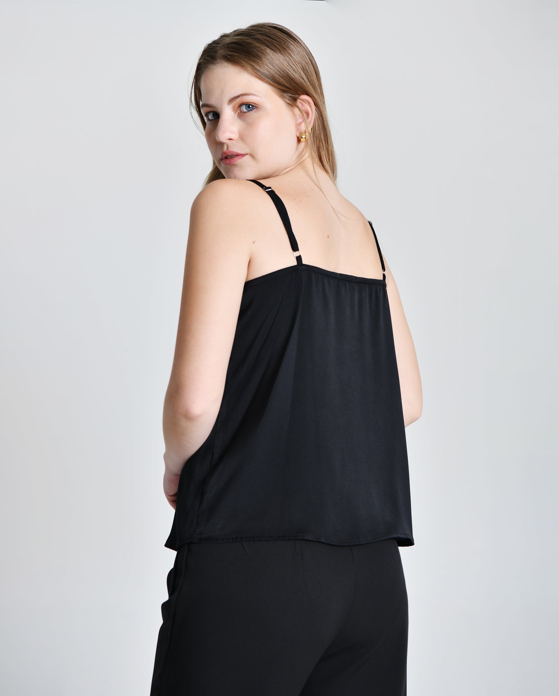 Blusa Cetim Ultra Luxo