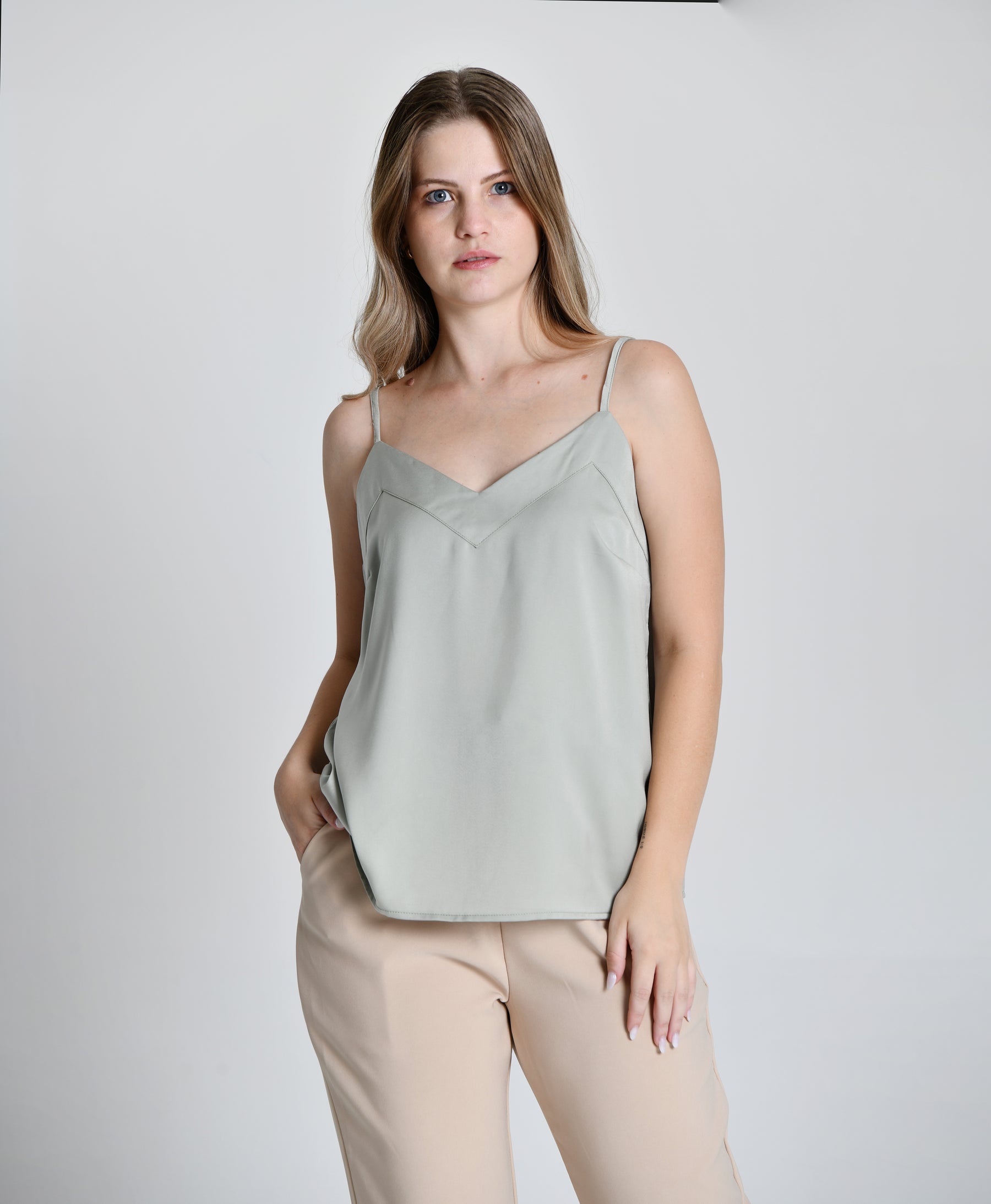 Blusa Cetim Ultra Luxo