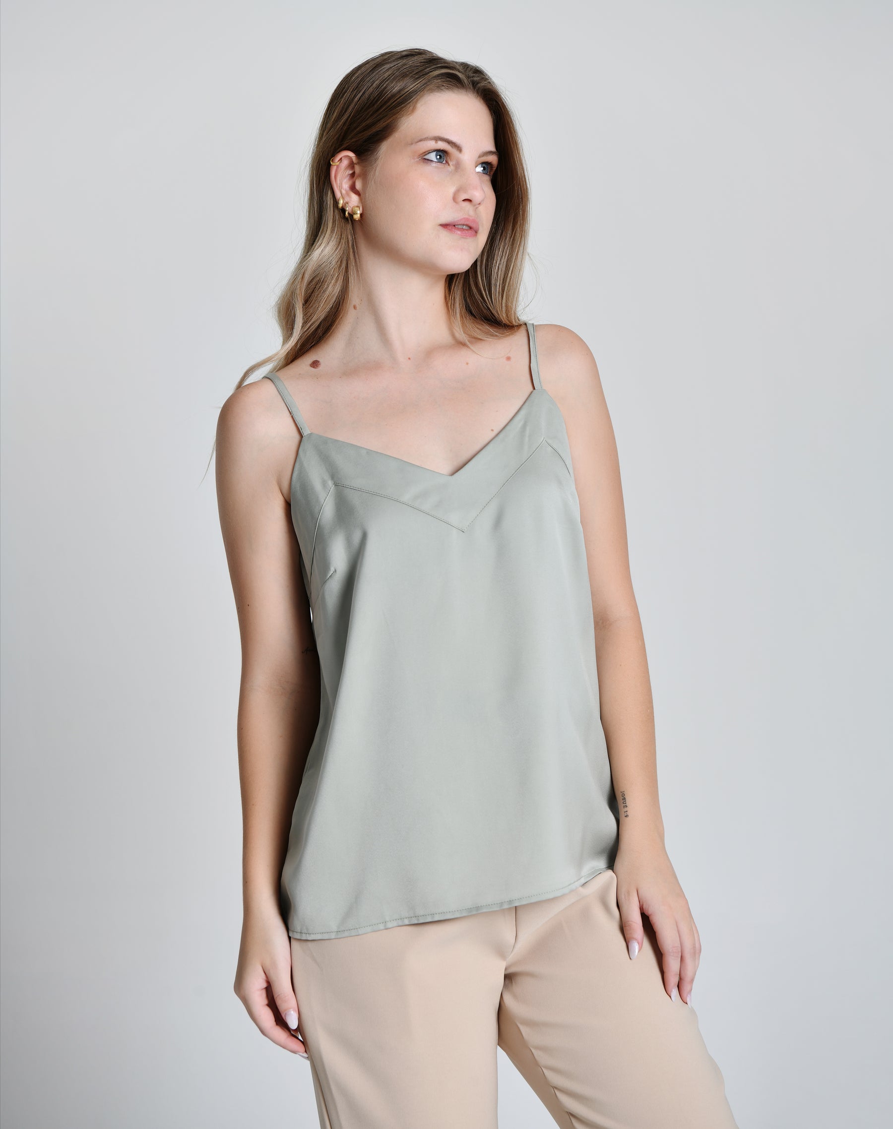 Blusa Cetim Ultra Luxo