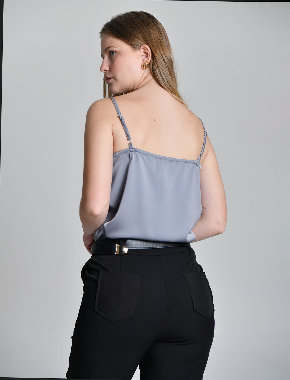 Blusa Cetim Ultra Luxo