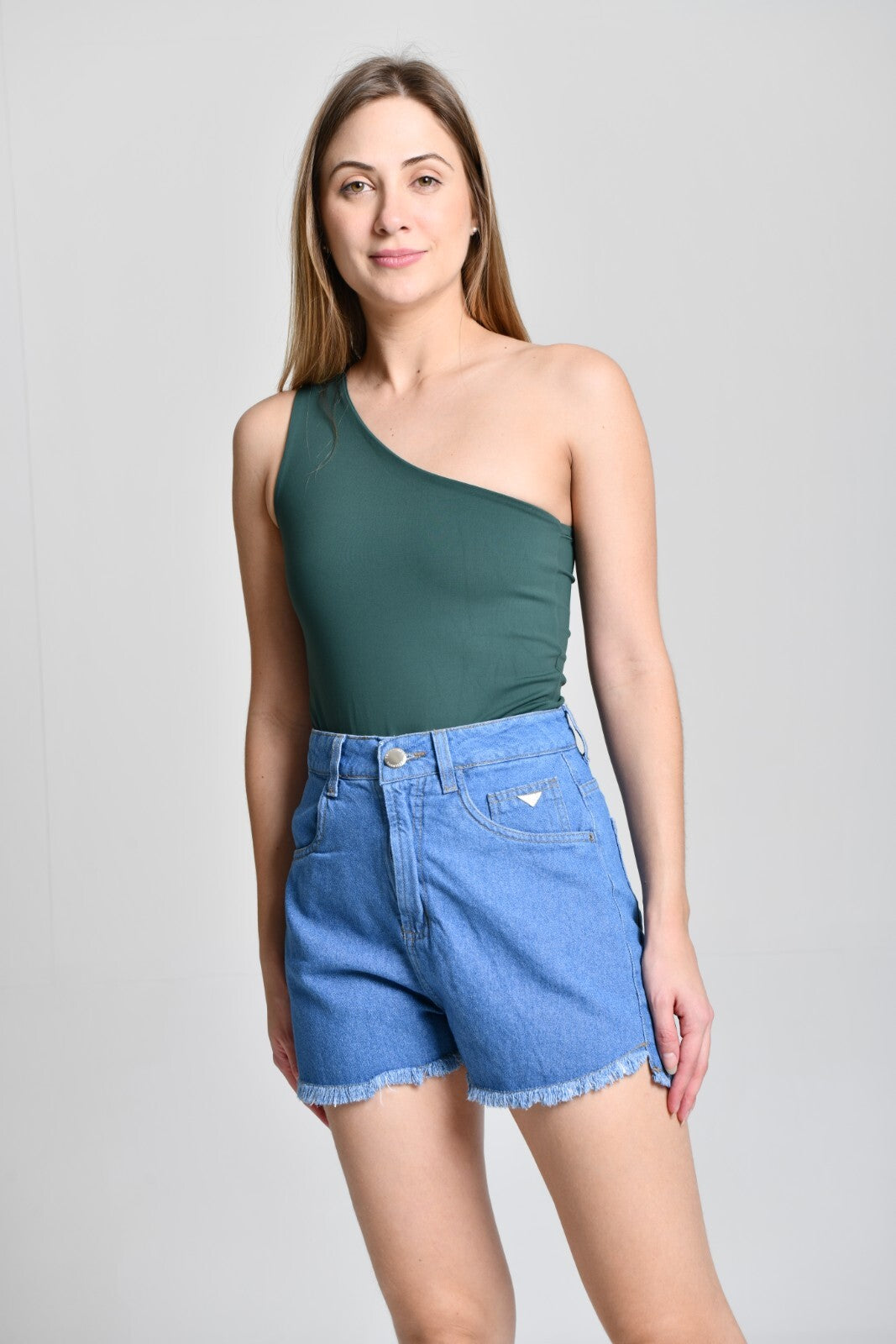Short Fem Jeans Com Brilho HiLL cod 000053