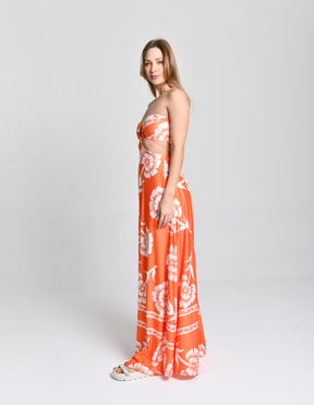 Vestido Primavera Sem Alça cod 000580