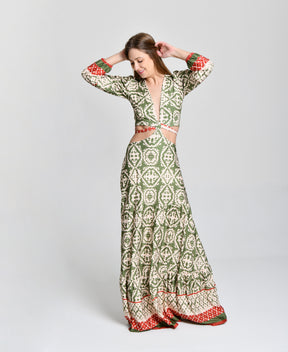 Vestido Multicolor Amazonas Alto Padrão cod 000257