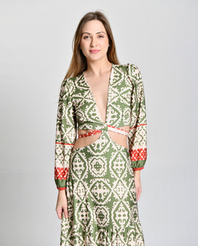 Vestido Multicolor Amazonas Alto Padrão cod 000257