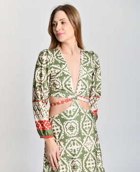 Vestido Multicolor Amazonas Alto Padrão cod 000257