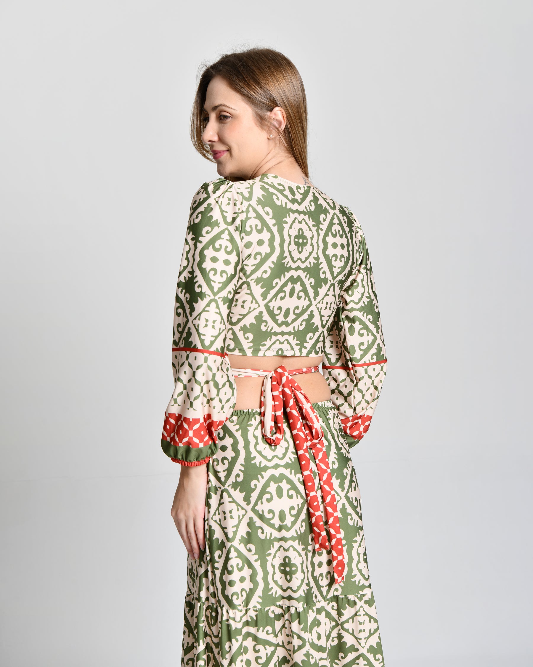 Vestido Multicolor Amazonas Alto Padrão cod 000257