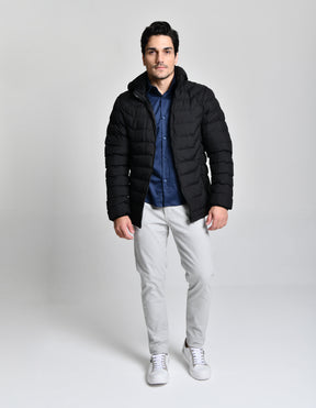 Jaqueta Preta Camu HiLL cod 000457