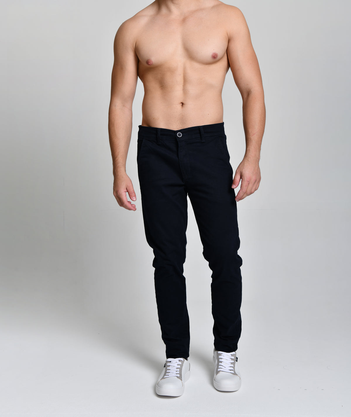 Calça Azul Escuro Slim Fit HiLL cod 000033