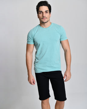 Camisa Básica Hill Verde Claro 100% Algodão cod 000523