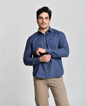 Camisa Social Blue HiLL cod 000568