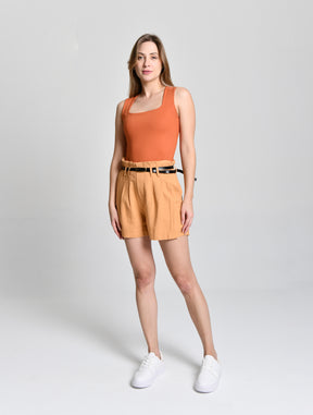 Short Social Com Cinto Fino cod 000663