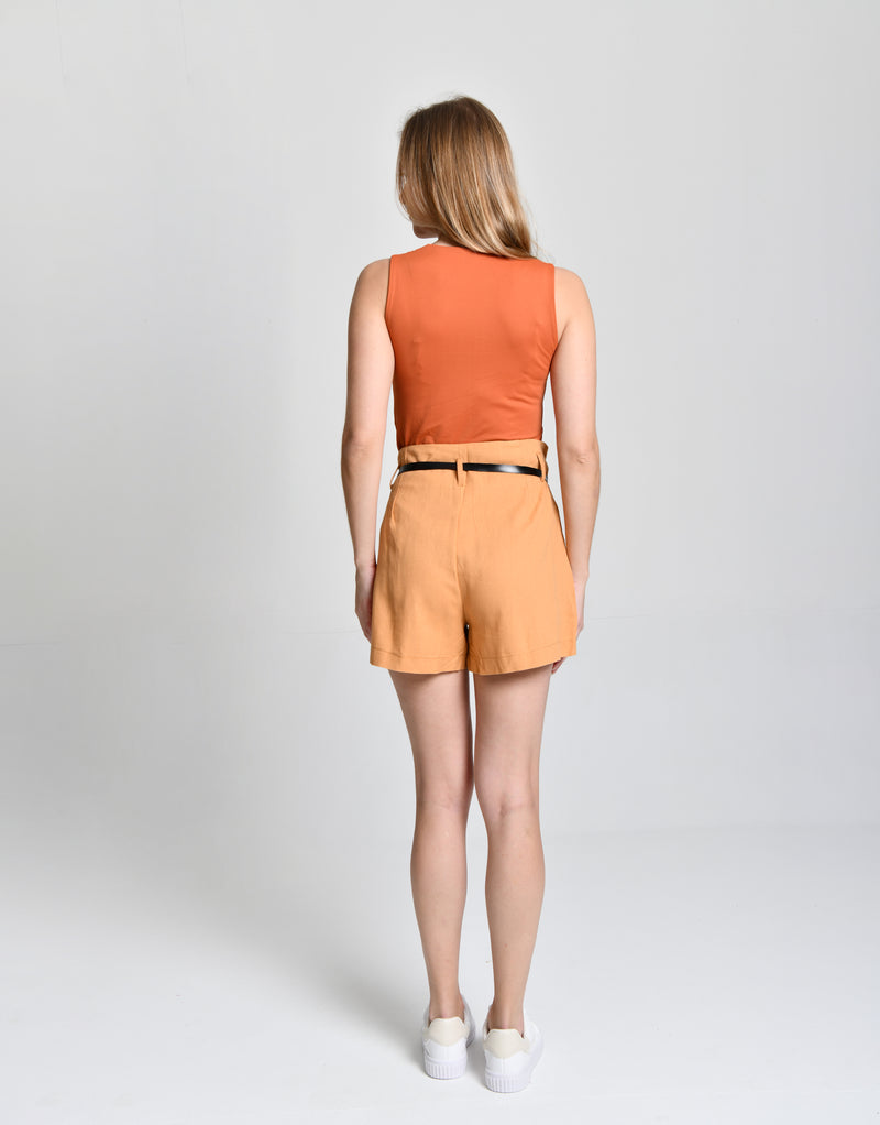 Short Social Com Cinto Fino cod 000663