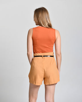 Short Social Com Cinto Fino cod 000663