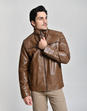 Jaqueta Marrom Ultra Luxo HiLL 393