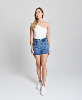 Short Jeans Com Strass cod 6000640