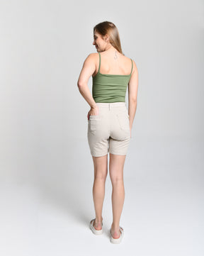 Bermuda Feminina Burguesa Nude cod 000122
