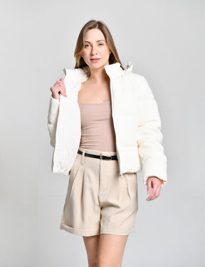 Jaqueta Burguesa Ultra Luxo Branco cod 000427