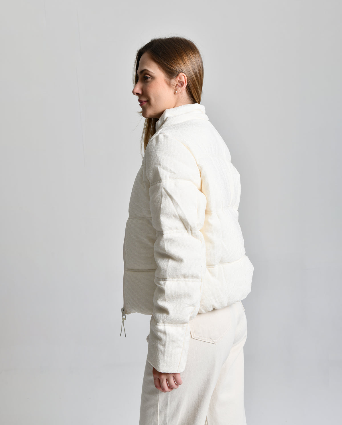 Jaqueta Burguesa Ultra Luxo Branco cod 000427