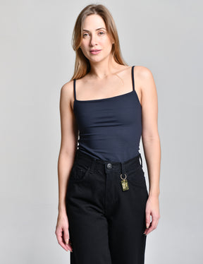 Calça Jeans Preta Boca Larga HiLL cod 000312