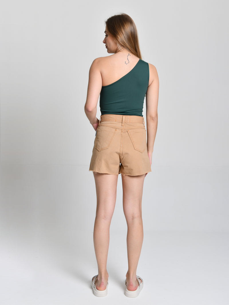 Short Fem Burguês Linha Mom Nude cod 000337