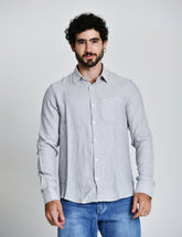 Camisa Social Tradicional 100% Algodão