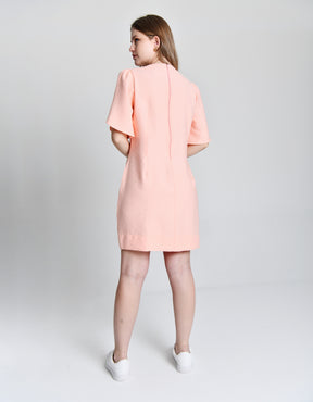 Vestido Alfaiataria Manga Tulipa 6001023