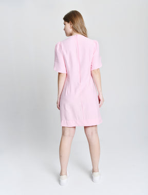 Vestido Alfaiataria Manga Tulipa 6001023
