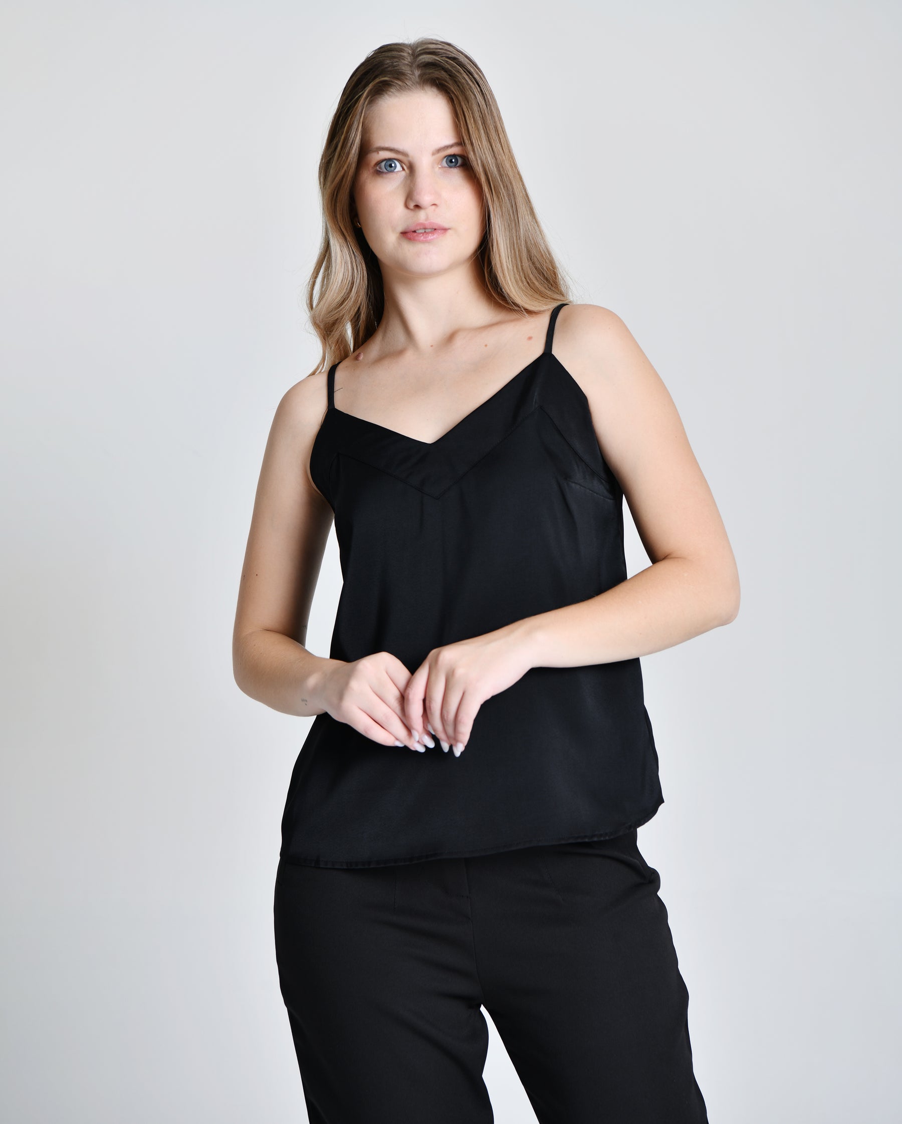 Blusa Cetim Ultra Luxo