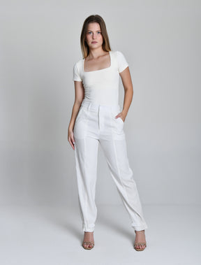 Calça Lycra com Cinto