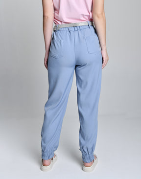 Calça Lycra com Cinto